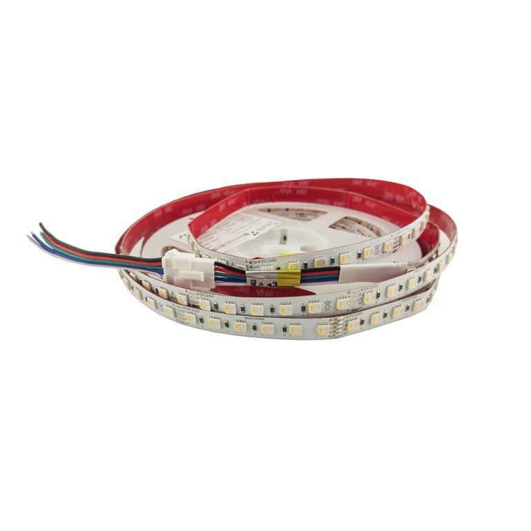 Світлодіодна стрічка RGB/4000К 5050-84-IP20-RGB/NW-12-24 RD0284AC-A RGB+NW 4000K 24 вольт 21Вт 1130лм Рішанг 18035
