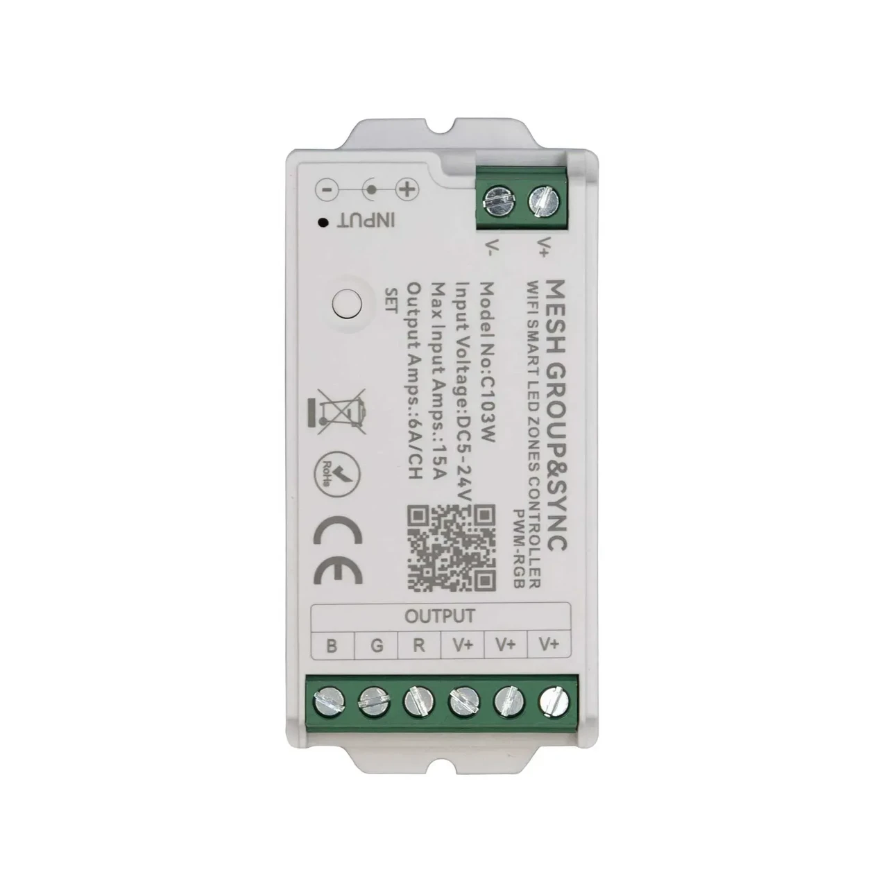 Контролер керування RGB 4-Zone Wi-Fi TUYA 15A Max Series HomeLink PROLUM 404032