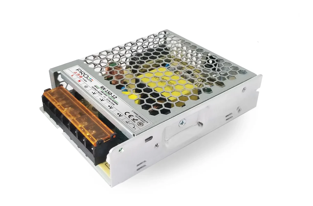 Блок живлення 24 вольт 150 Вт захист IP20  Series "RX" PROLUM 251015о