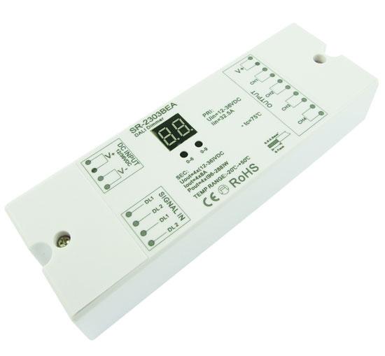 LED Димер SR-2303BEADALI 12-36 вольт 4 адреса 4 канала по 8.0 А SUNRICHER 5448