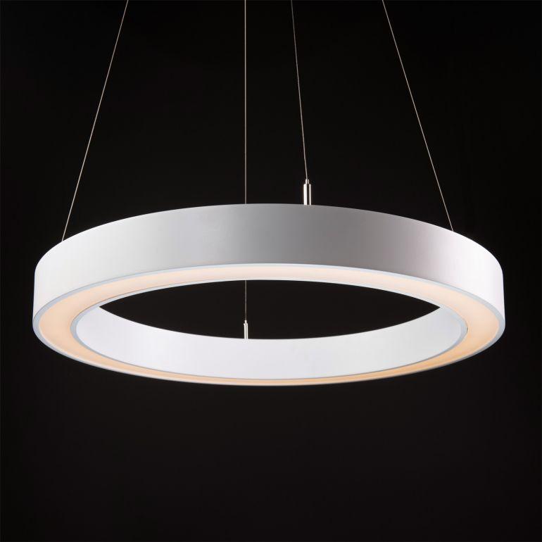 Кільцевий LED світильник RING-M-1500-S 58Вт стельовий підвісний / накладний з товщиною профілю 60мм 16799о