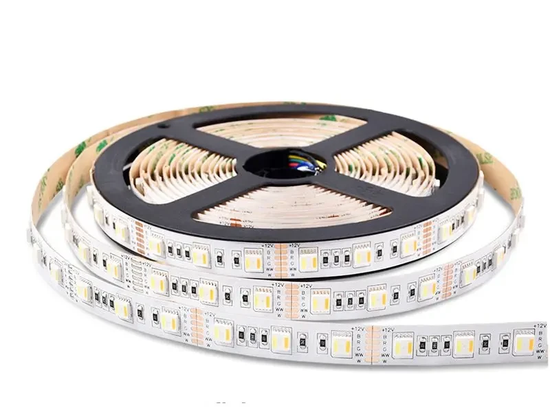 Світлодіодна стрічка 12 вольт 17Вт 5050-60-IP20-10-12 RGB + CCT серія PRO Prolum 320017о