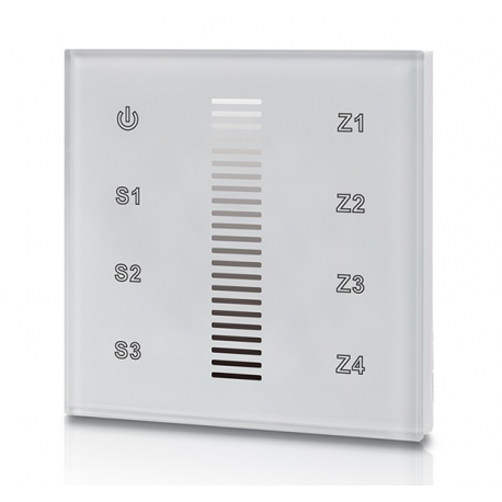 Панель вбудована SR-2830A White (220VAC, DIM, 4 зони) для контролерів SR-1009хх. SUNRICHER 10645