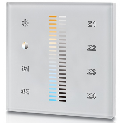 Панель вбудована SR-2830B White (220VAC, CCT, 4 зони)для контролерів SR-1009хх. SUNRICHER 17174