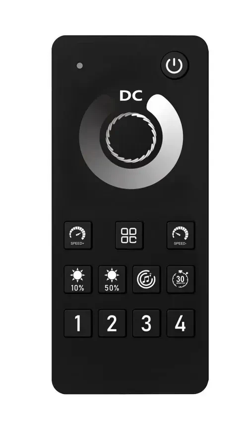 [404027] Пульт управління Led димера 4-Zone; Wi-Fi; TUYA; Чорний; Series: HomeLink PROLUM 404027