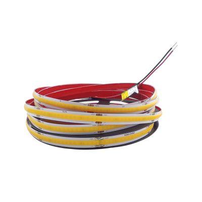 [21338] Світлодіодна стрічка COB-320-IP20-WW-8-24 RM0801EC-J-L-V1 3000K CRI90 24в 10Вт 8мм Rishang 21338