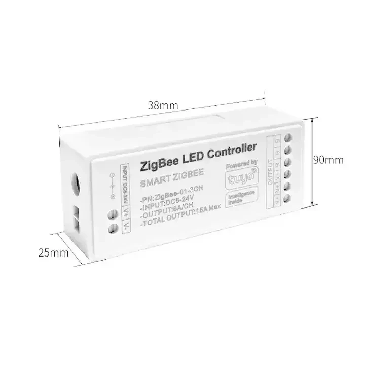[404007] Контролер управління RGB ZigBee; Wi-Fi; TUYA; 15A; Series: HomeLink PROLUM 404007