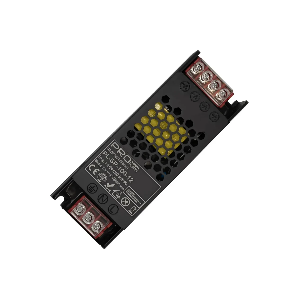 [222023] Блок живлення 12 вольт 100Вт 8,33А  захист IP20  Series SP PROLUM 222023
