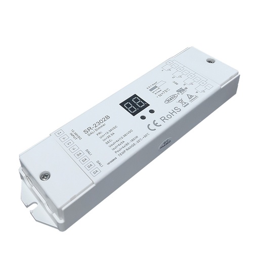 [4859] Диммер DALI SR-2302B 12-36V, 240-720W 1адрес 4 канала SUNRICHER 4859