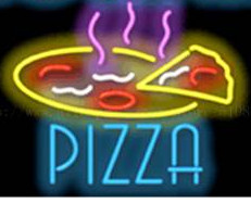 [Піца 55х45] Світлодіодна неонова вивіска PIZZA з гнучкого неону розміром 55x45 см