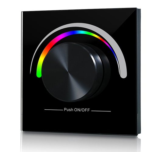 [10636] Панель вбудована SR-2836RGB Black LED контролера SR-1009x 4 канала 1 зона SUNRICHER 10636