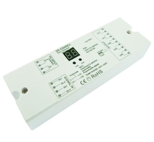 [5447] LED Димер SR-2304BEA DALI 12-36 вольт 4 канала по 8.0 А SUNRICHER 5447