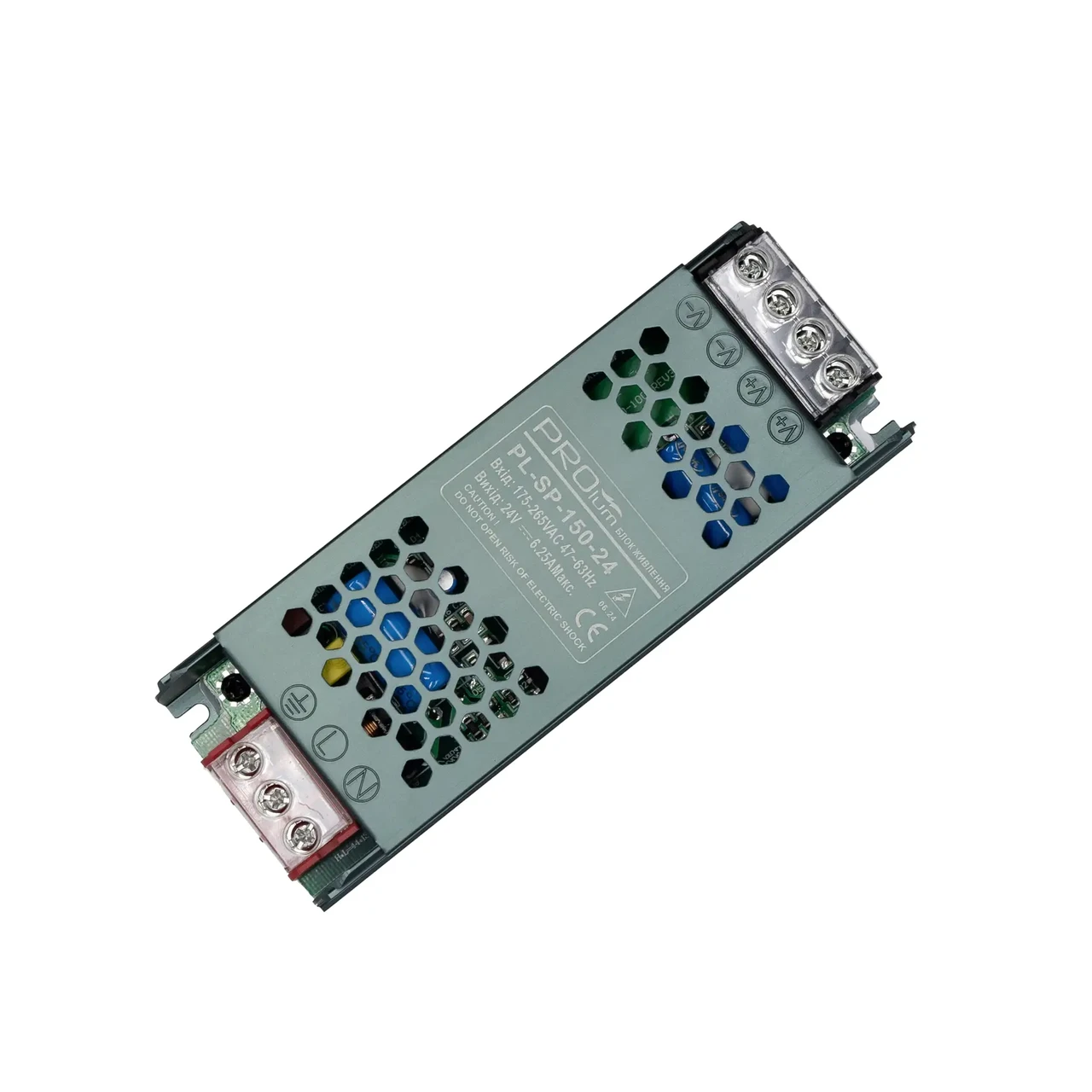 [252003о] Блок живлення 24 вольт 150 Вт 6,25А захист IP20  Series "SP" PROLUM 252003о
