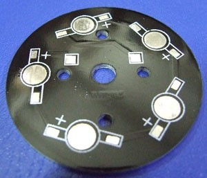 [2269с] Печатная плата KEY-75X5 MPCB d=50mm для світлодіодів емітер 2269с