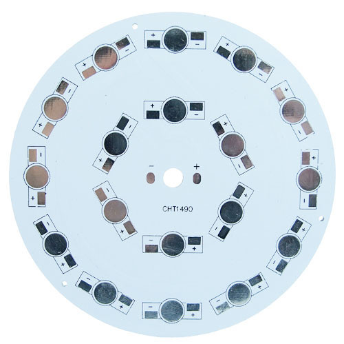 [4136с] Печатная плата KEY-100X18 MPCB d=100mm для світлодіодів емітер 4136с