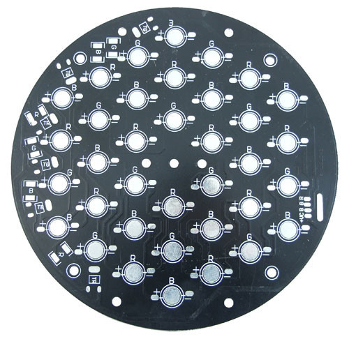 [2273с] Печатная плата KEY-140X36 для 36 світлодіодів емітер d=150мм RGB 2273с
