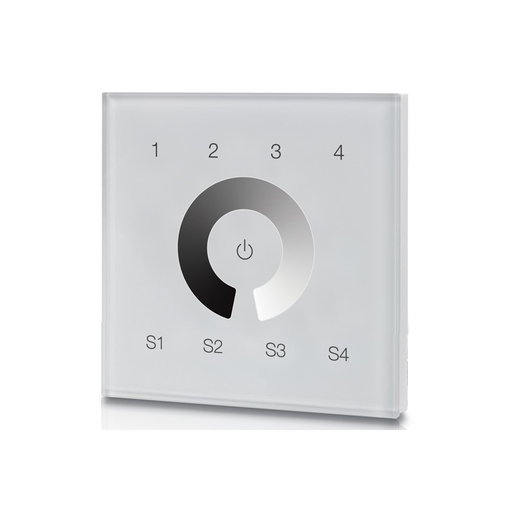 [16772] Панель вбудована SR-ZG9001T4-DIM-EU (ZigBee) сенсорна панель димування SUNRICHER 16772