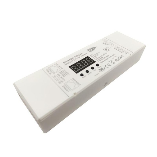 [15494] Декодер SR-2108FA-RJ45 -4CH (DMX&RDM) 4канала 5А канал SUNRICHER 15494