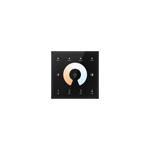 [20443] Панель керування T12/CCT/DMX+RF/чорний корпус  Майстер контролер  SUNRICHER 20443