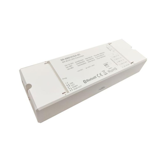 [18782] Контролер-приймач SR-SB9101EA-5C (Bluetooth) 5 каналів 12-48VDC по 8А SUNRICHER 18782
