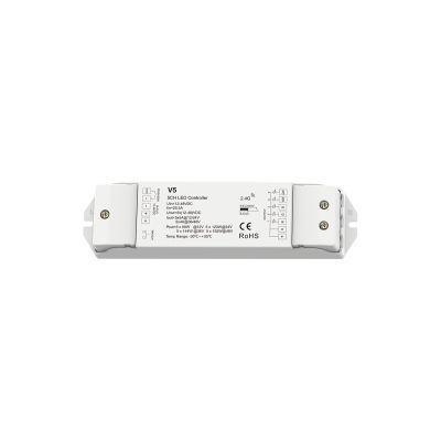 [20977] LED контролер V5 для керування RGB+CCT стрічкою 5 каналів 12-48В по 5А SkyDance  20977