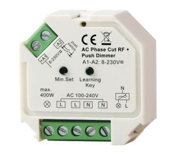 [8646] Димер 220 вольт SR-1009SAC-HP AC triac 220v для ламп розжарювання, галогенних ламп та led ламп SUNRICHER 8646