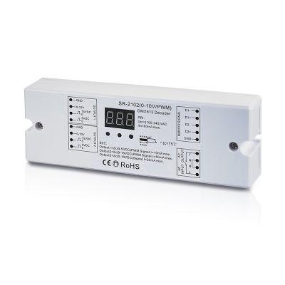 [19088] Конвертер-шлюз SR-2102(0-10/PWM） (DMX to 0-10/PWM) SUNRICHER 19088
